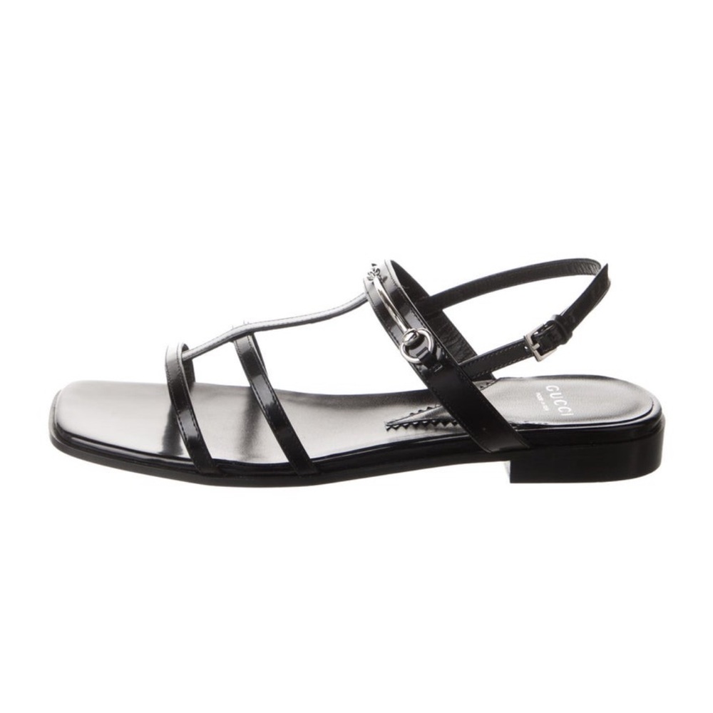 Gucci Leather Strappy Sandals